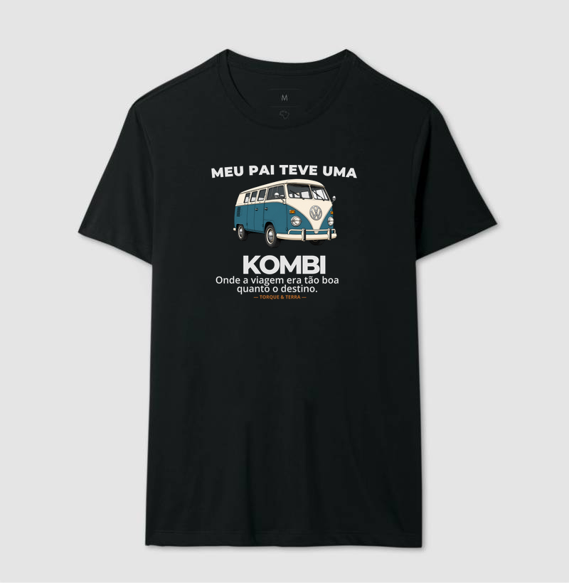 Meu pai teve uma - KOMBI - azul com branco - Imagem 2