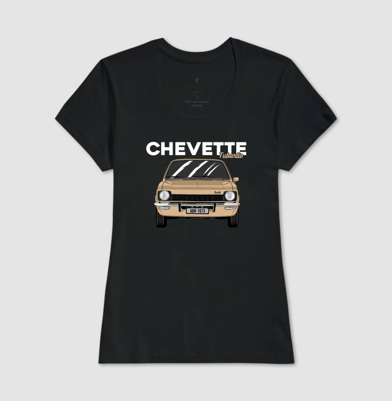 Chevette Tubarão 1973 Bege - Clássico Chevrolet Antigo - Edição ABR-1973 - Imagem 3