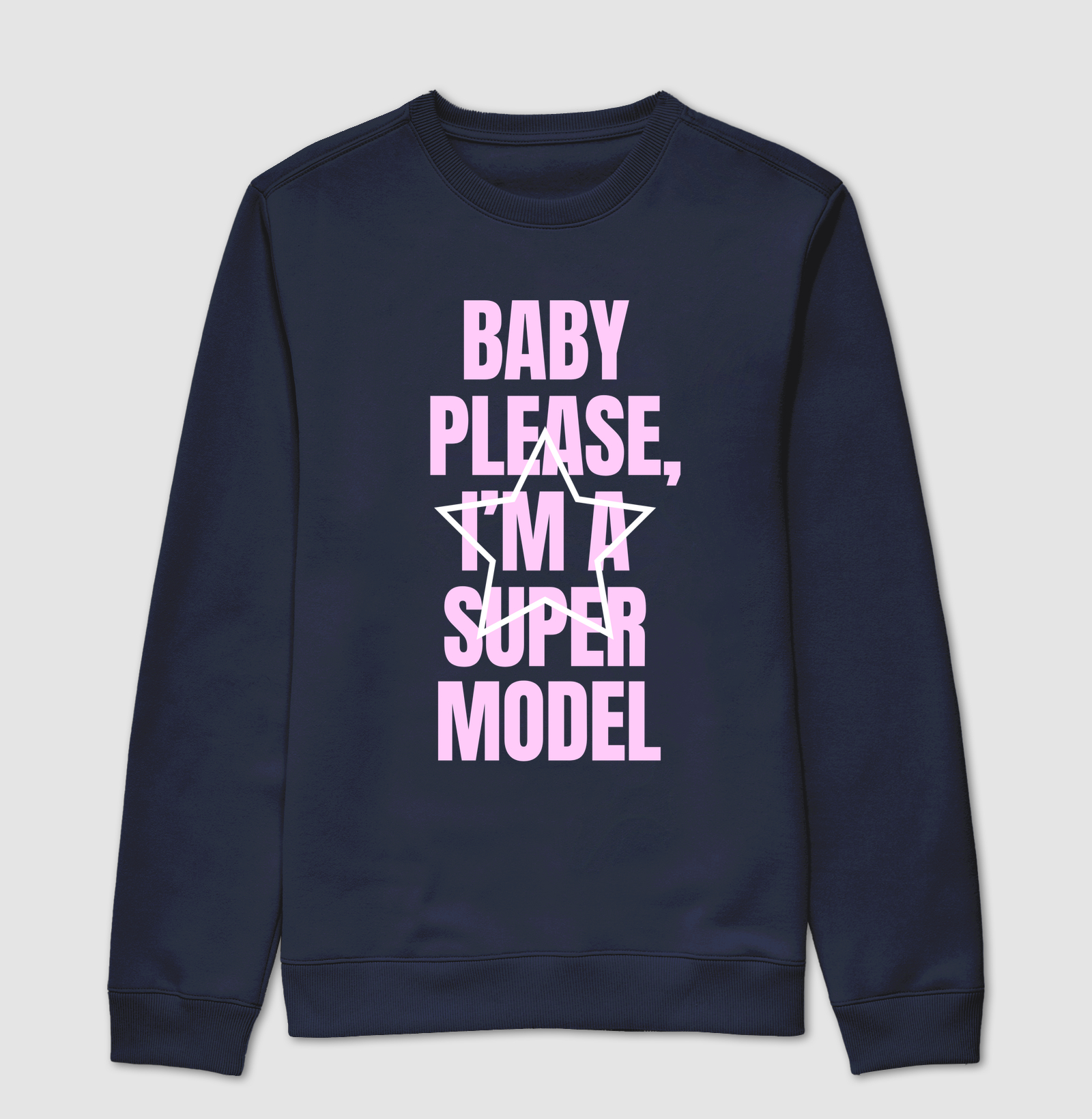 Suéter Moletom ´I'm a Supermodel´ - Imagem 4