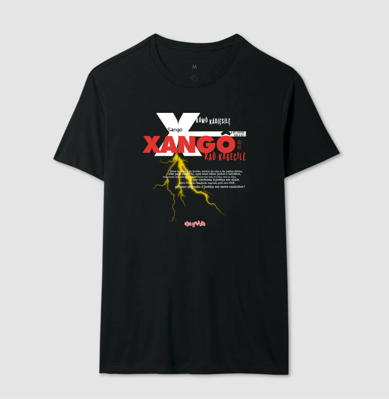 camiseta XANGÔ oração masculina - Imagem 5