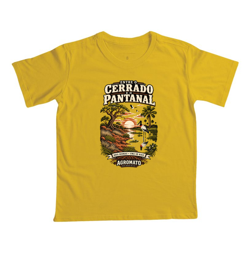 Camiseta Entre o Cerrado e o Pantanal - Imagem 3