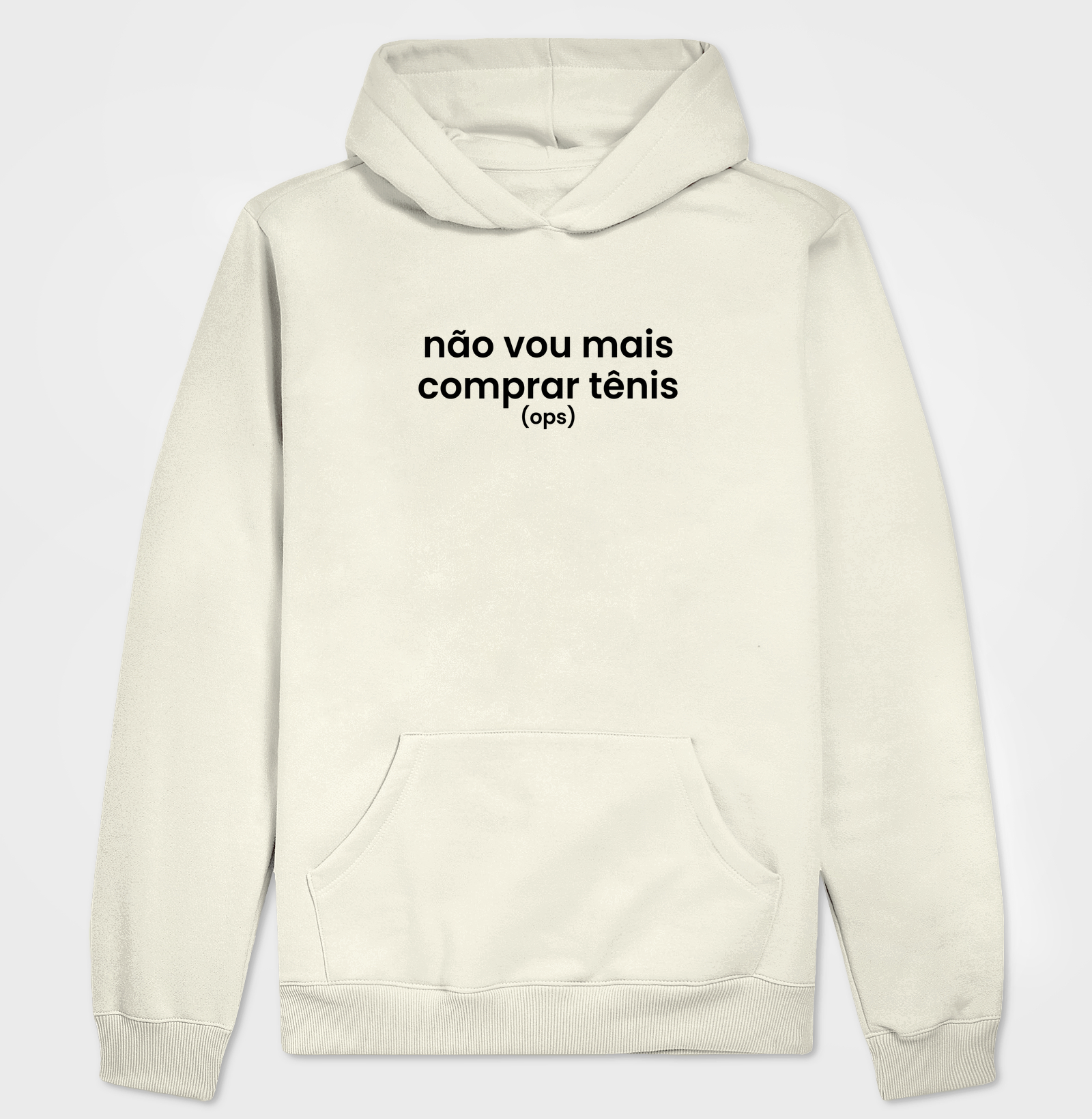 Hoodie Moletom Corrida - Não Vou Mais Comprar Tênis - Imagem 3