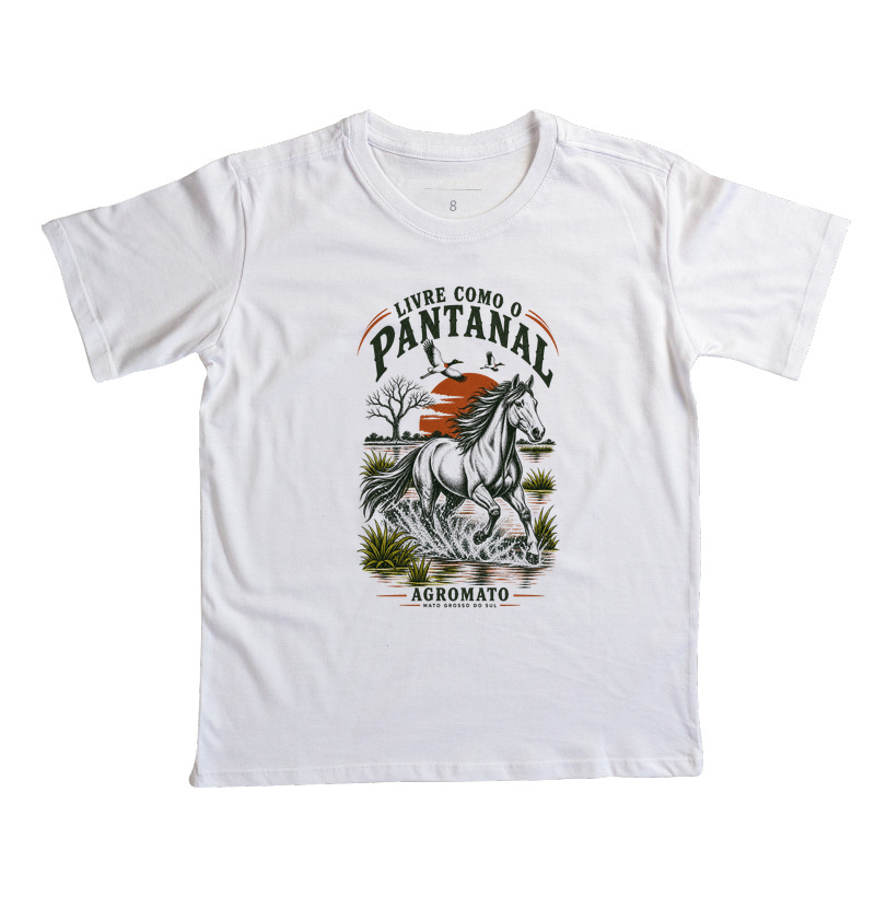 Camiseta Livre como o Pantanal - Imagem 6