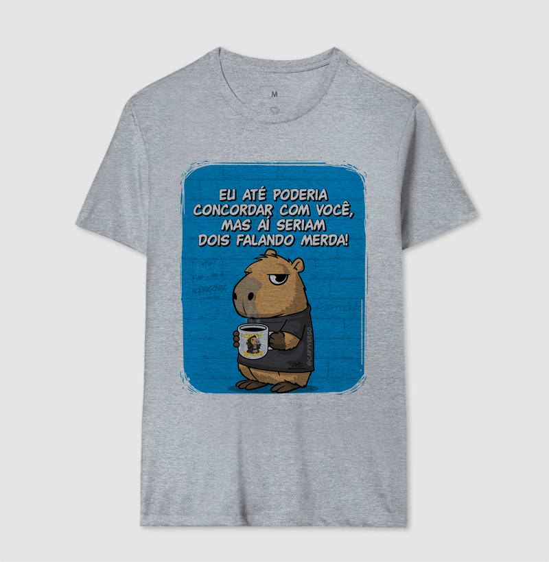 Camiseta Capivara Falando Merda - Imagem 8
