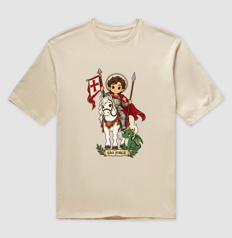 São Jorge estilo chibi - Imagem 3