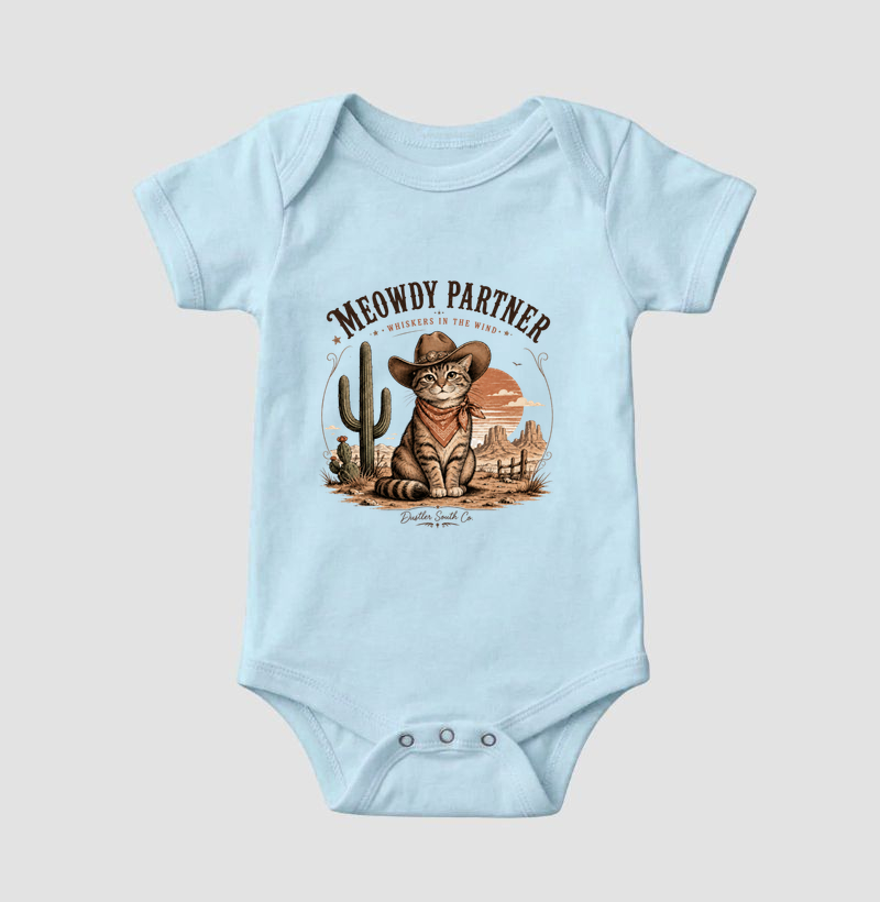 Country Meowdy Partner Dustler South Co. 100% Algodão - Imagem 6