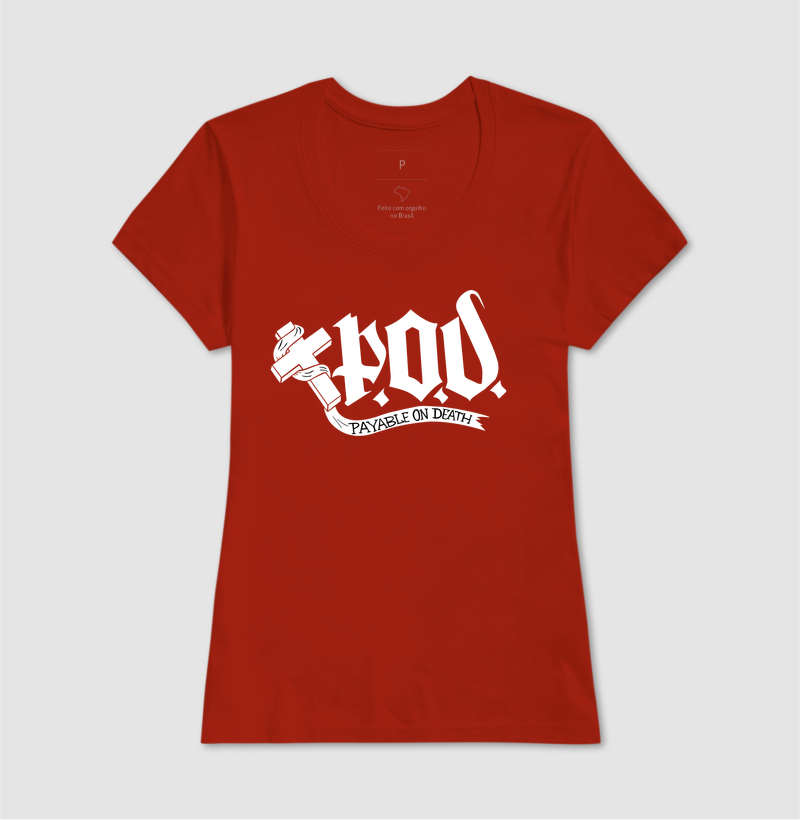 Camiseta Básica - P.O.D. (Payable on Death) - Imagem 7