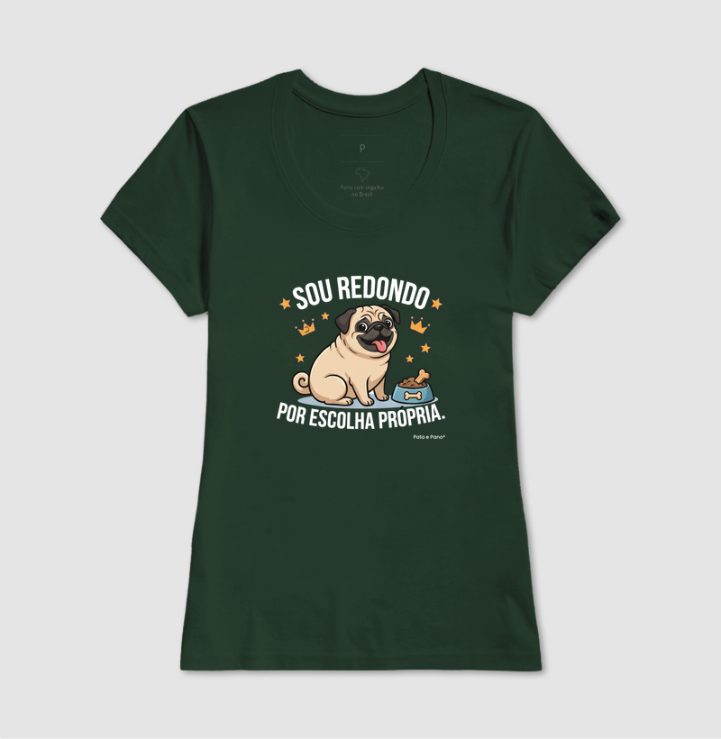 CAMISETA PUG REDONDO - Imagem 13