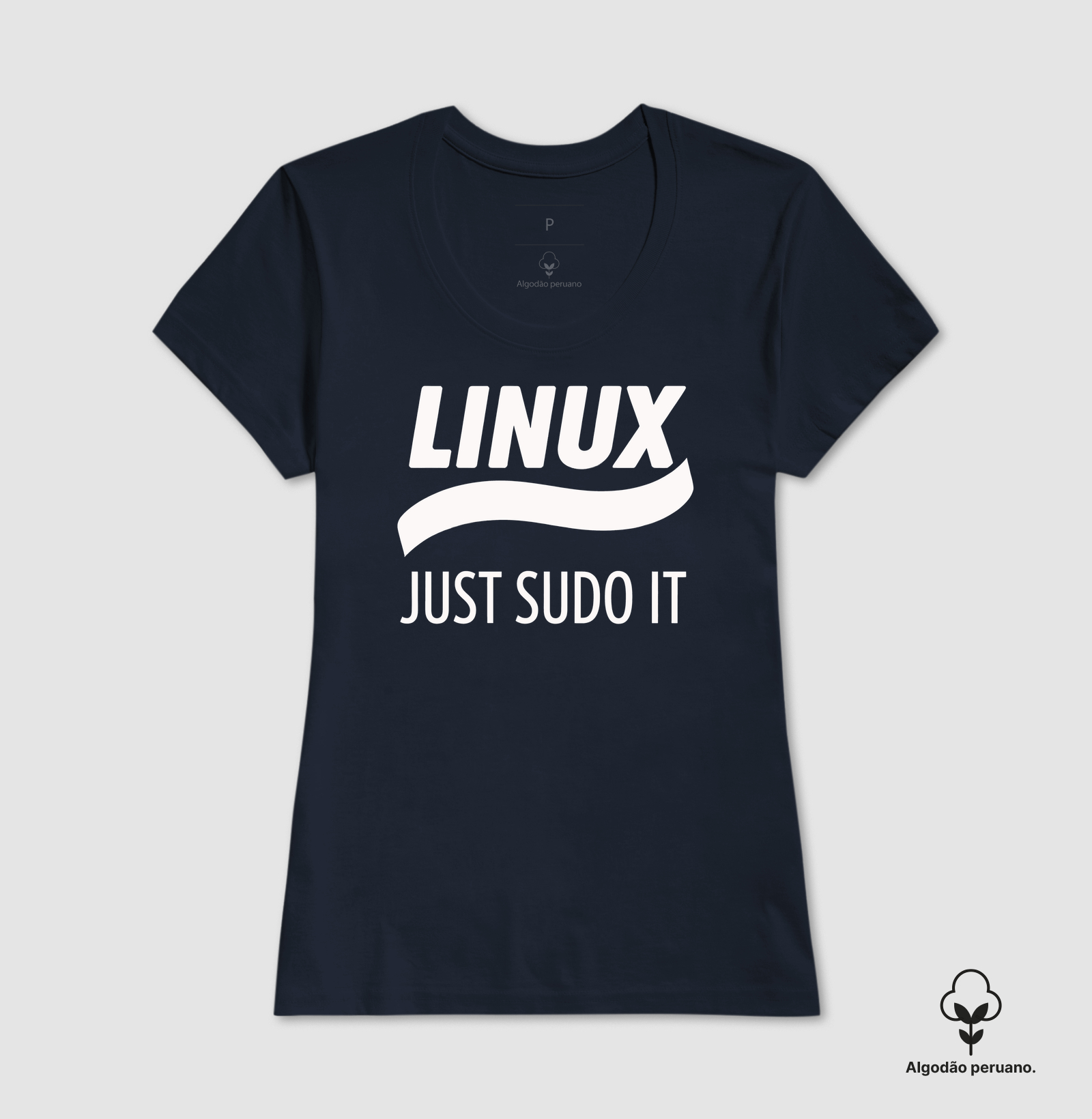 Camiseta Algodão Peruano Just Sudo It - Imagem 7