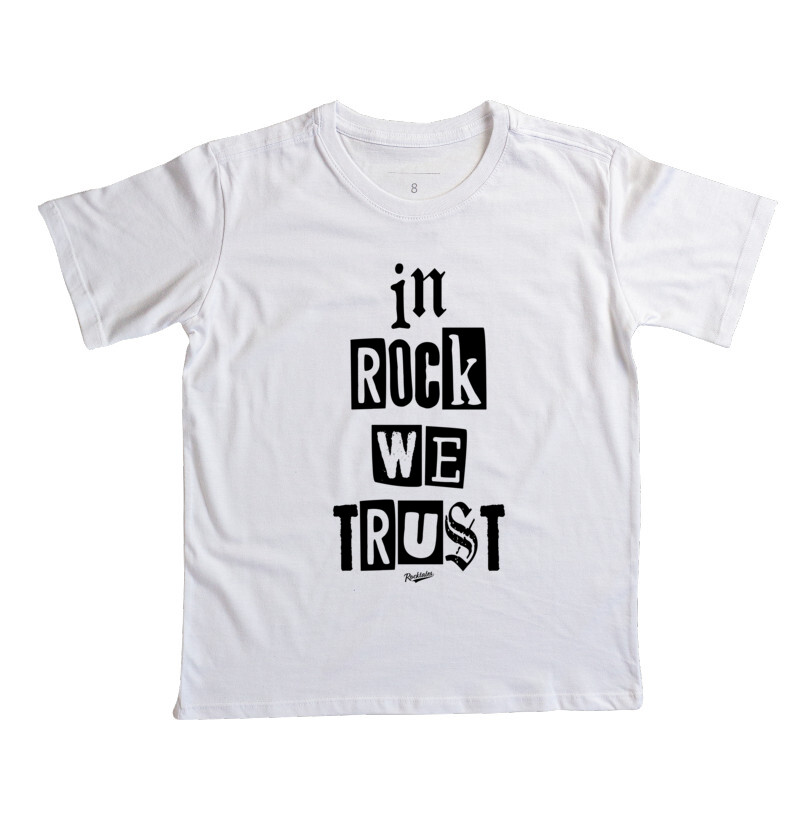 In Rock We Trust Infantil