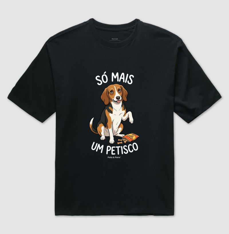 CAMISETA OVERSIZED BEAGLE PETISCO - Imagem 2