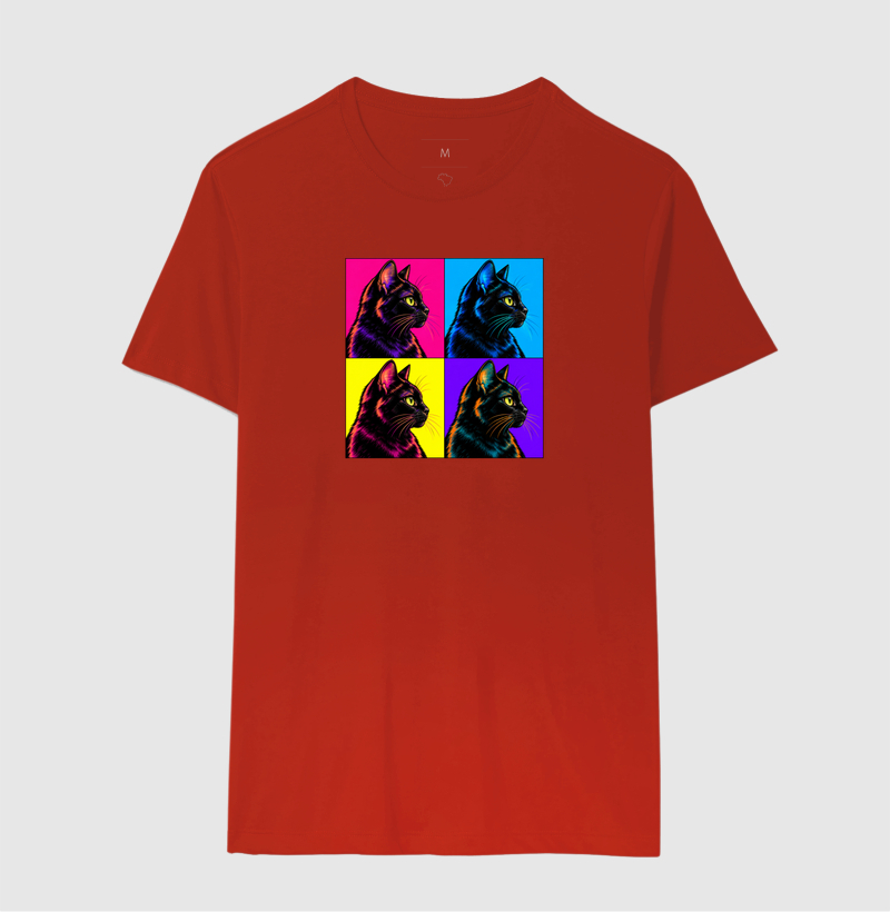 Gato Preto Pop Art - Imagem 10