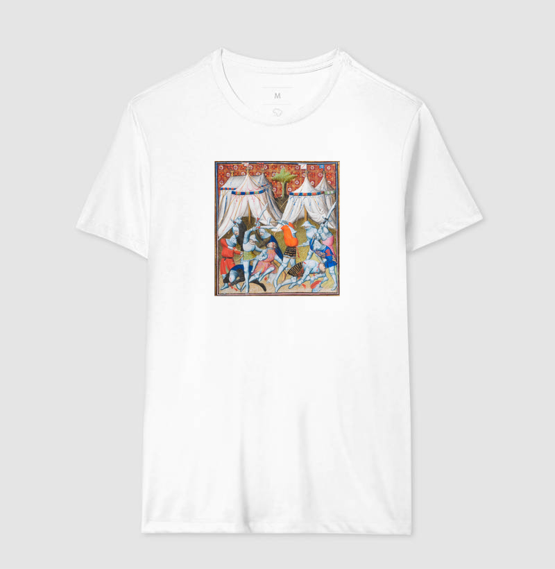 Camiseta A Noite das Lâminas – Conflito Medieval em Campo - Imagem 7
