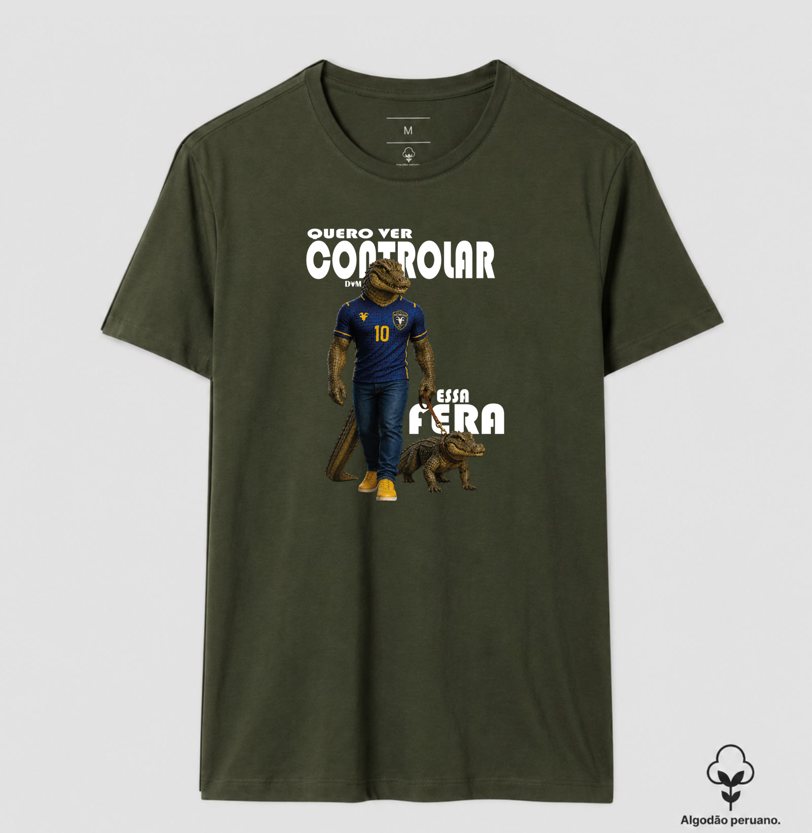 Especial Dia dos Pais (pet) - Camiseta Quero Ver Controlar Essa Fera - Imagem 7