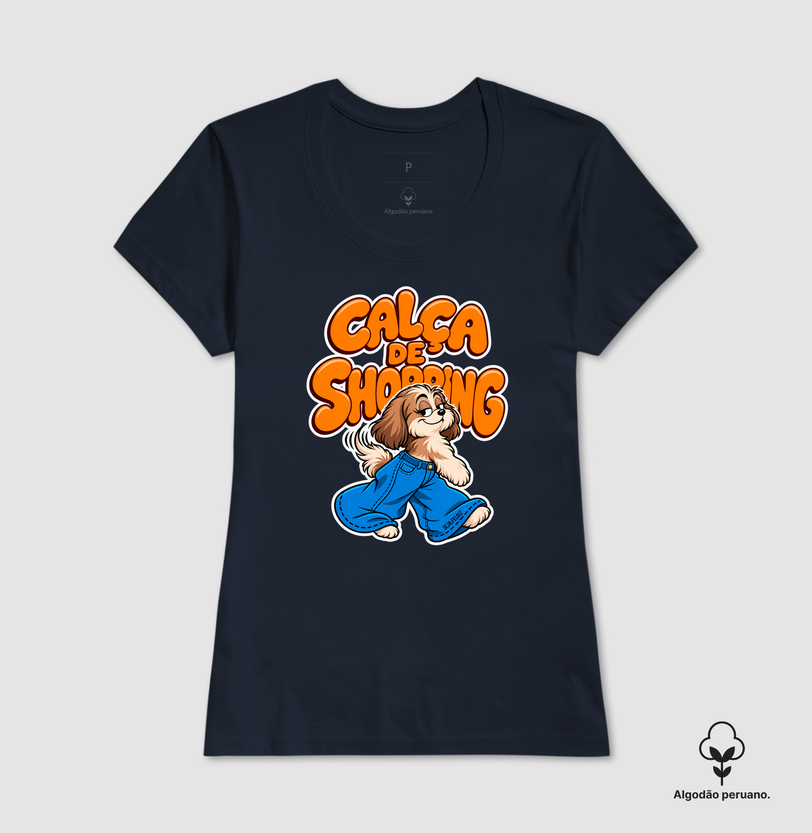 🐶👖 Calça de Shopping – Shih Tzu Edition 🛍️ - Imagem 6