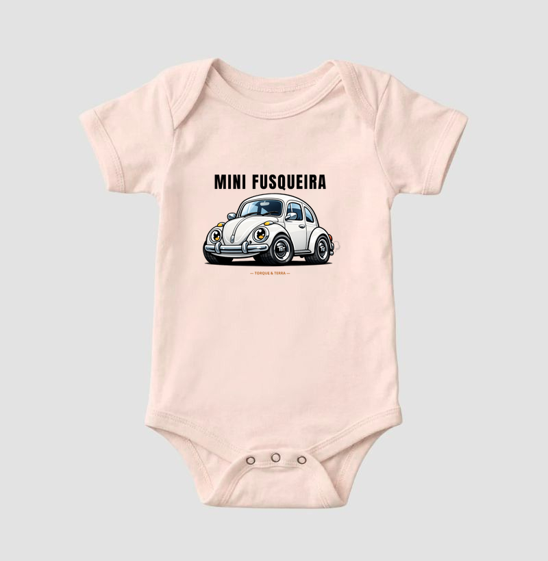 Mini fusqueira - Fusca branco - Imagem 4
