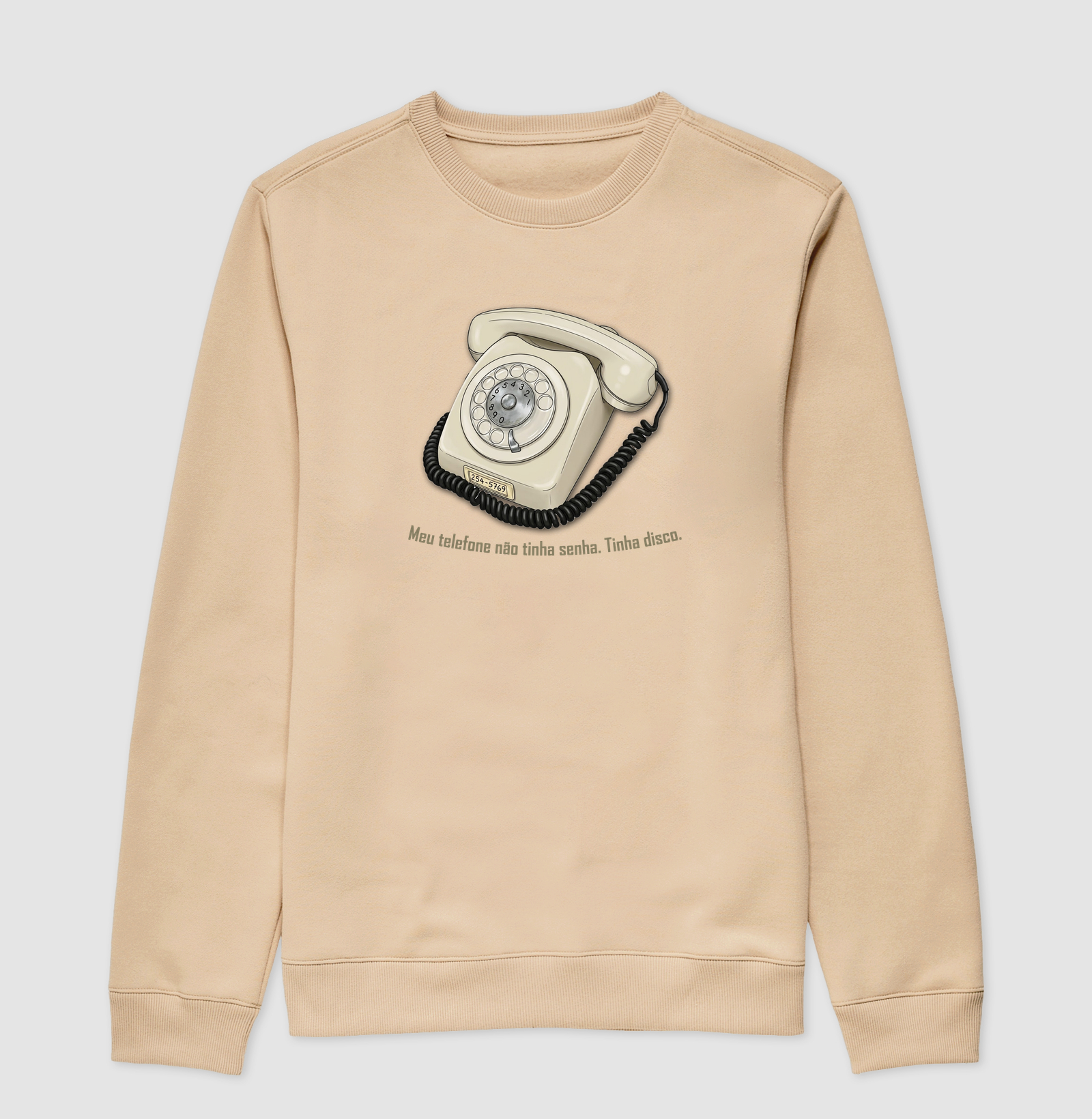 Camiseta Vintage Telefone Disco - Imagem 3