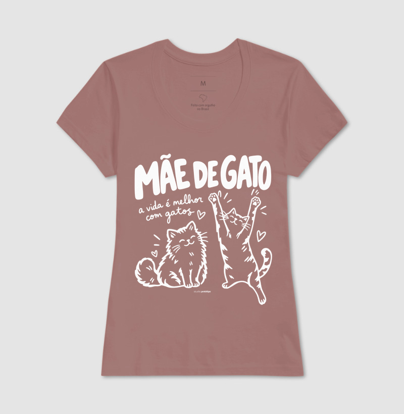 Camiseta Mãe de Gato - Imagem 17