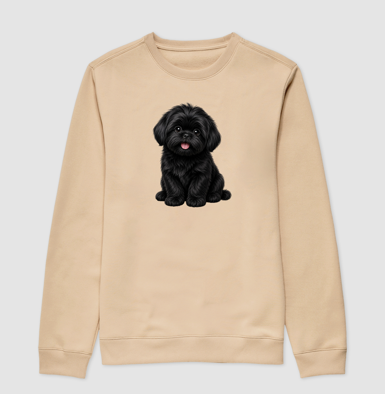 Shih Tzu Preto - Desenho Animado - Imagem 3