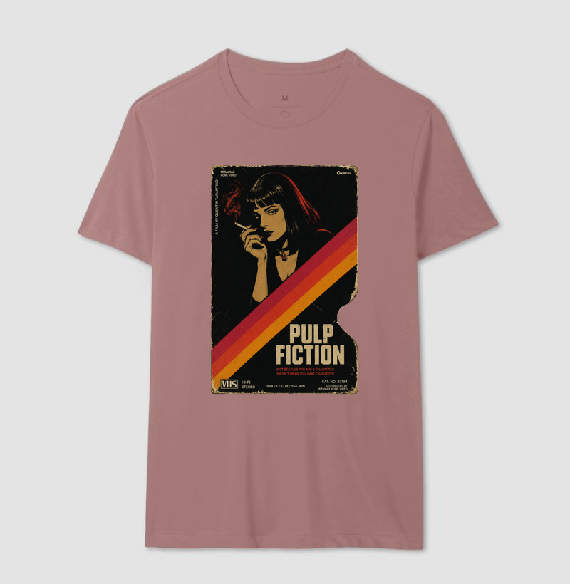 Pulp Fiction — Capa VHS Mia Wallace - Imagem 14