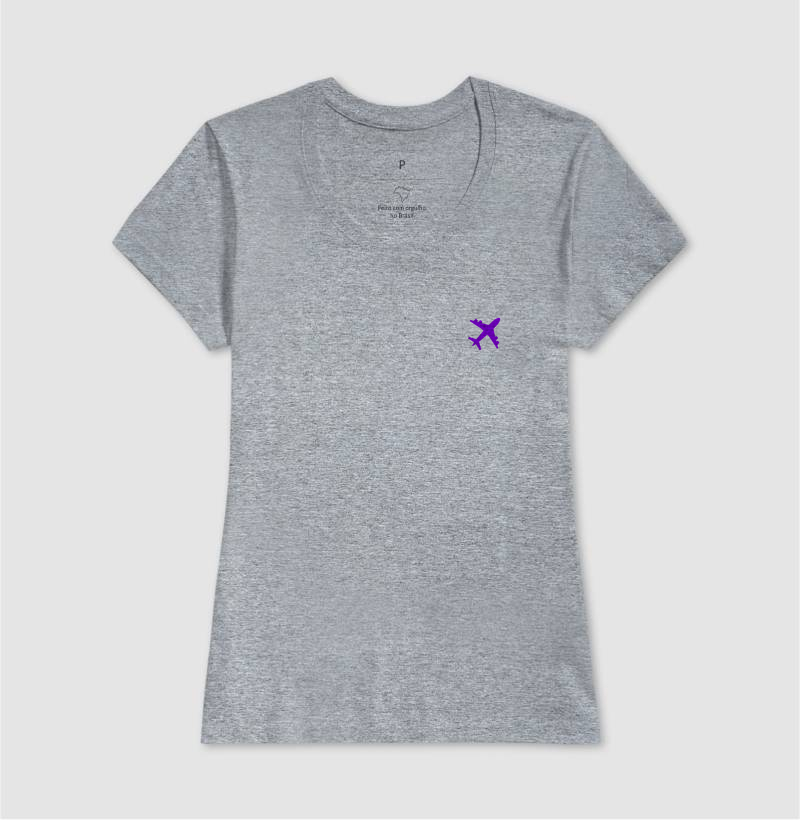 Avião minimalista roxo - Imagem 9