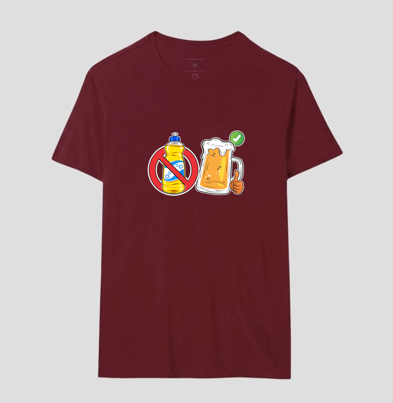 Camiseta Cerveja Sim em Algodão - Imagem 21