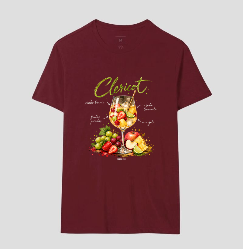 Camiseta Clericot – Drink com Vinho Branco e Frutas - Imagem 14