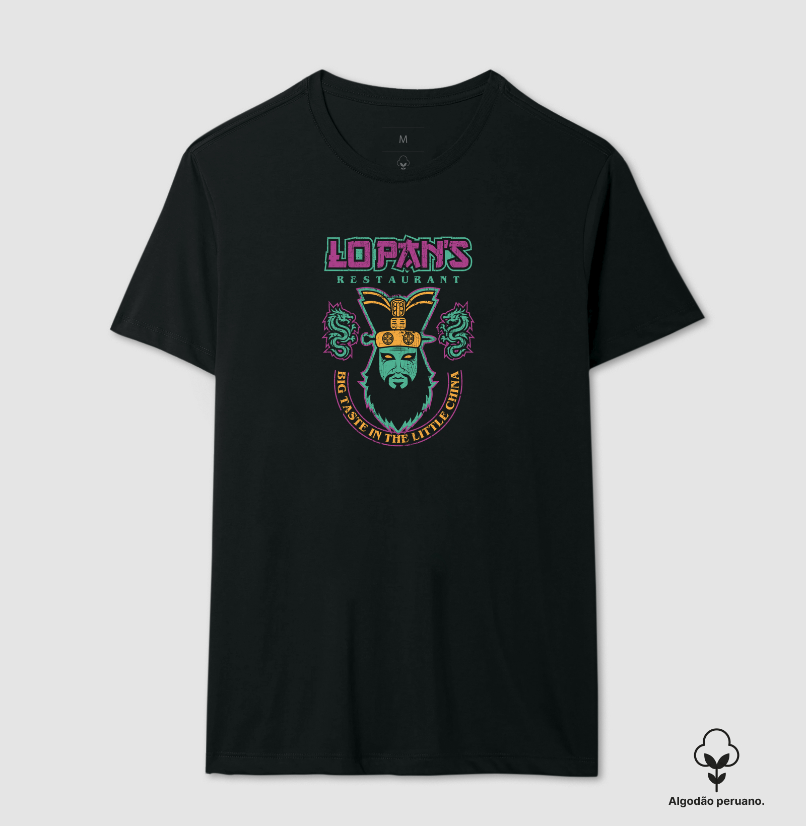 Camiseta Algodão Peruano Restaurante Lo Pan - Imagem 2