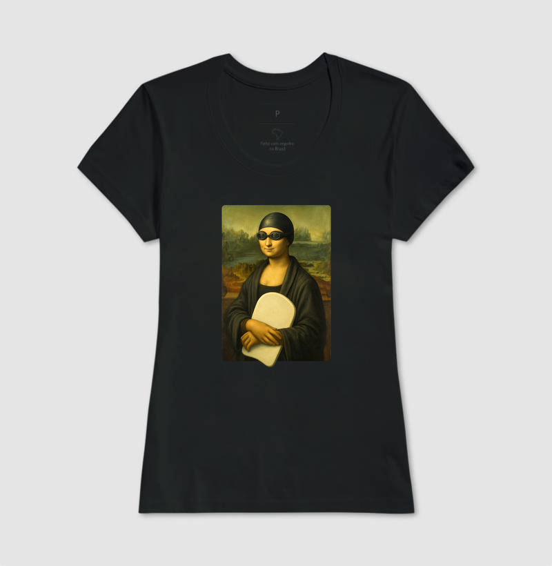 Camiseta Natação - Monalisa - Imagem 3