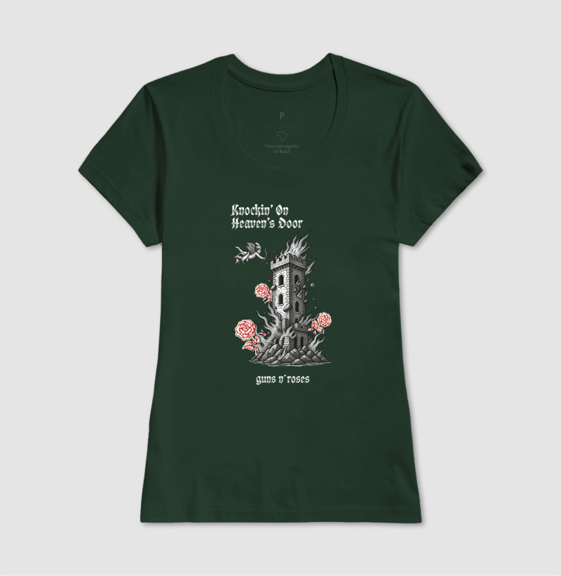  Camiseta Torre Guns Coleção Música. Masculino e feminino. Algodão Premium. - Imagem 7