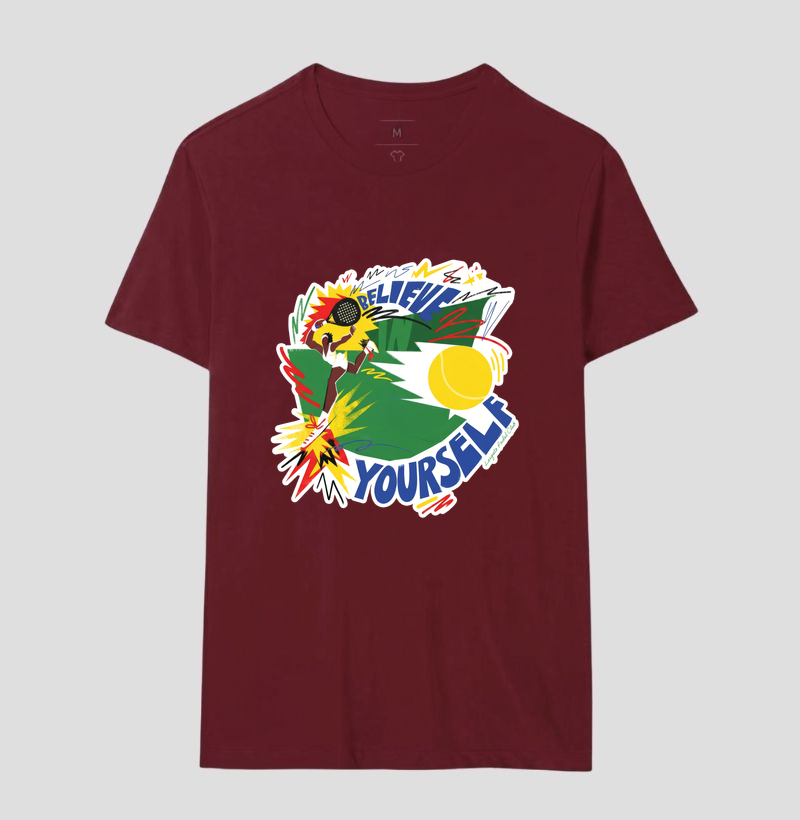 Camiseta Padel Believe in Yourself Smash - Imagem 14