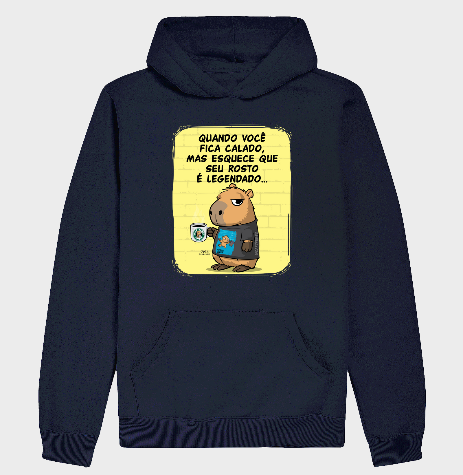 Camiseta Capivara Legendado - Imagem 4