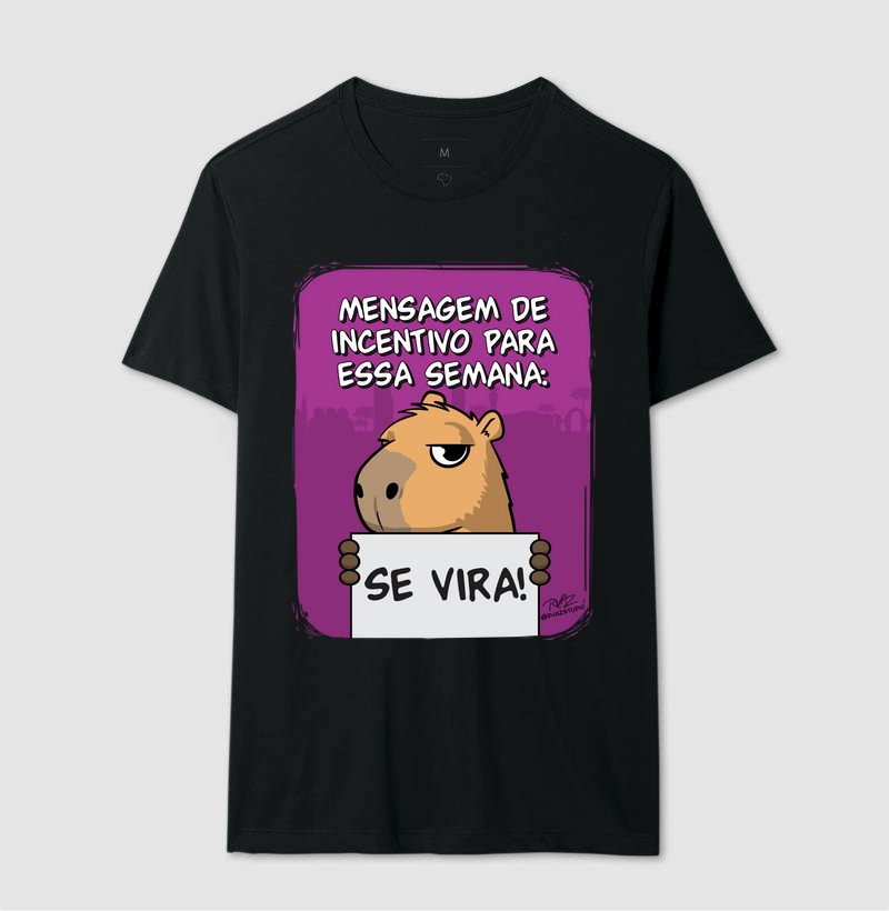 Camiseta Capivara Se Vira - Imagem 2