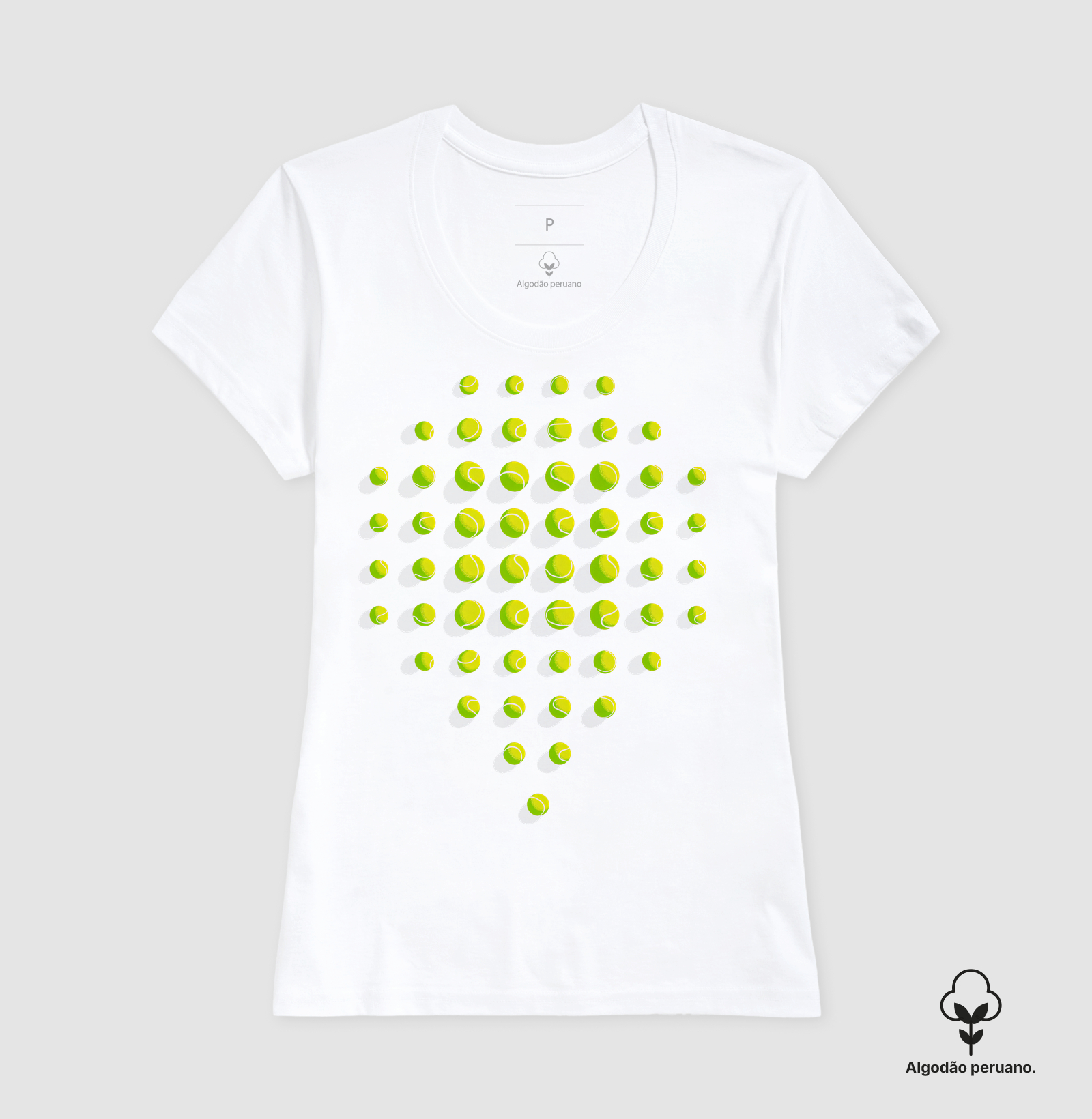 Camiseta Padel Raquete de Bolinhas - Imagem 5