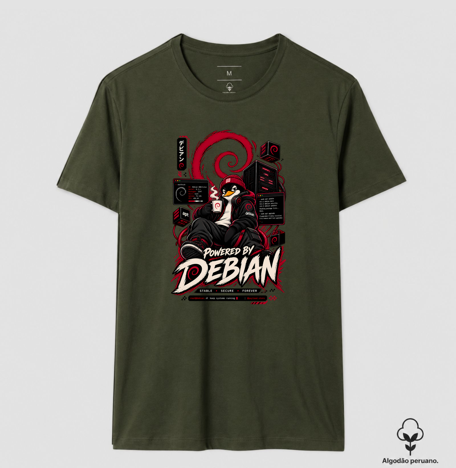 Powered by Debian — Stable, Secure, Forever - Imagem 2