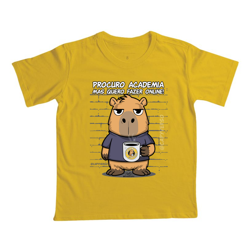 Camiseta Capivara Academia Online - Imagem 6