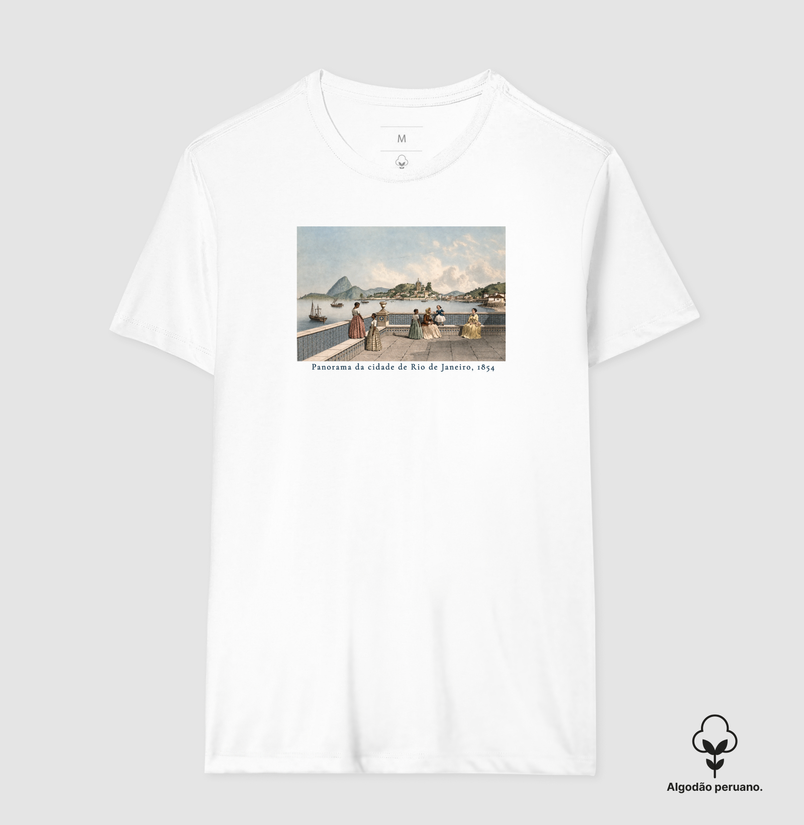 Camiseta Vistas do Rio de Janeiro — Brasil Oitocentista - Imagem 8