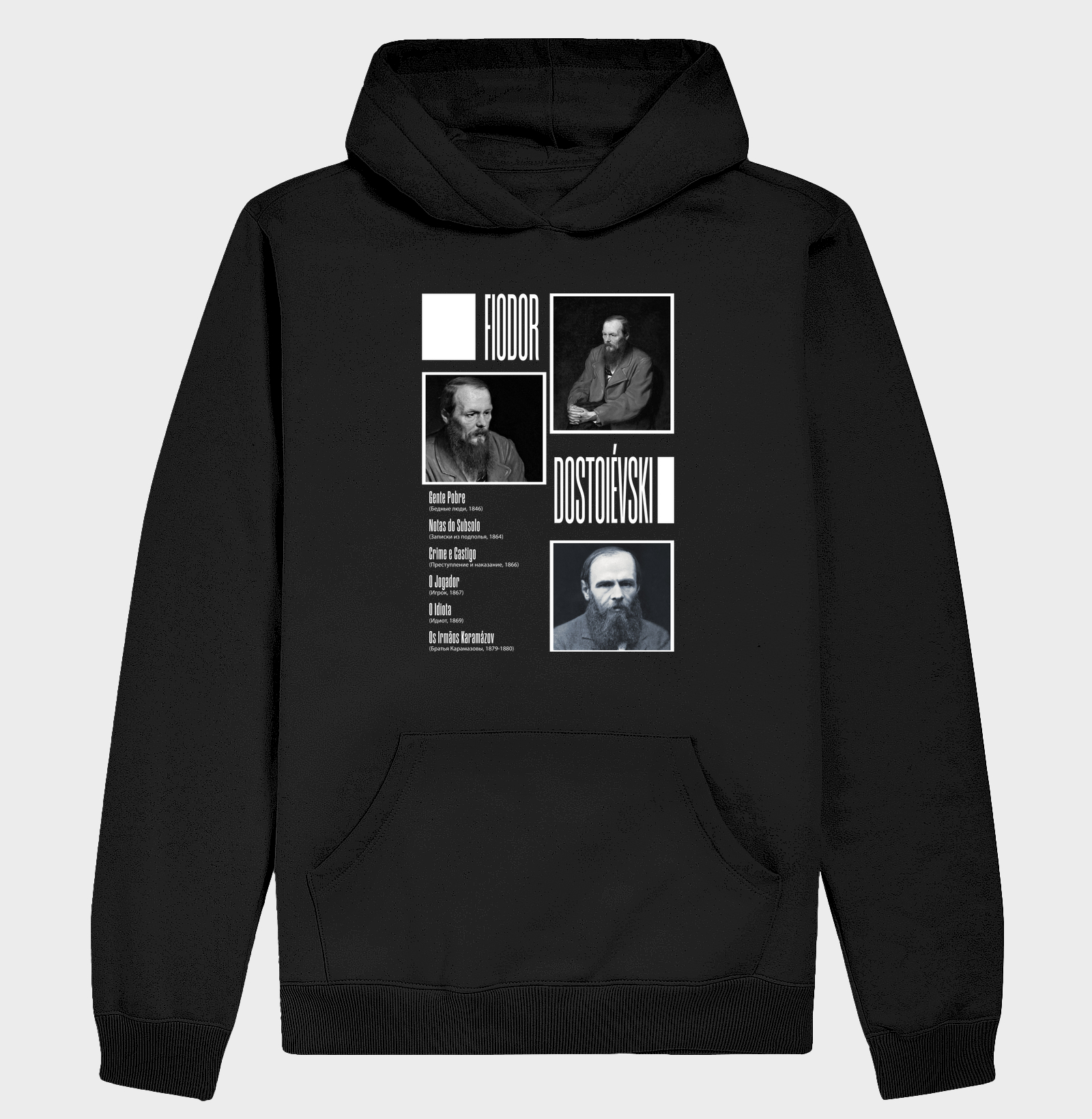 Camiseta - Dostoiévski Livros - Imagem 3