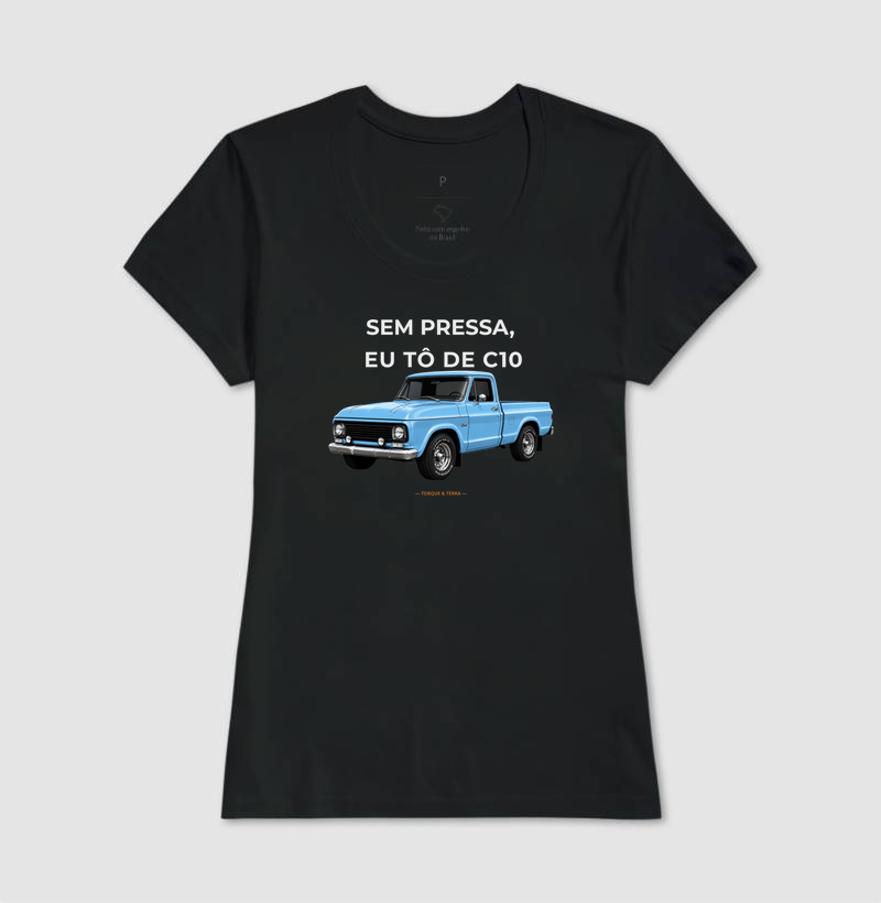 Sem pressa, eu tô de C10 - azul - Imagem 3