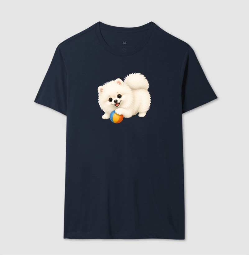 Pomerânia (Spitz Alemão) Branco - Desenho Animado - Imagem 6