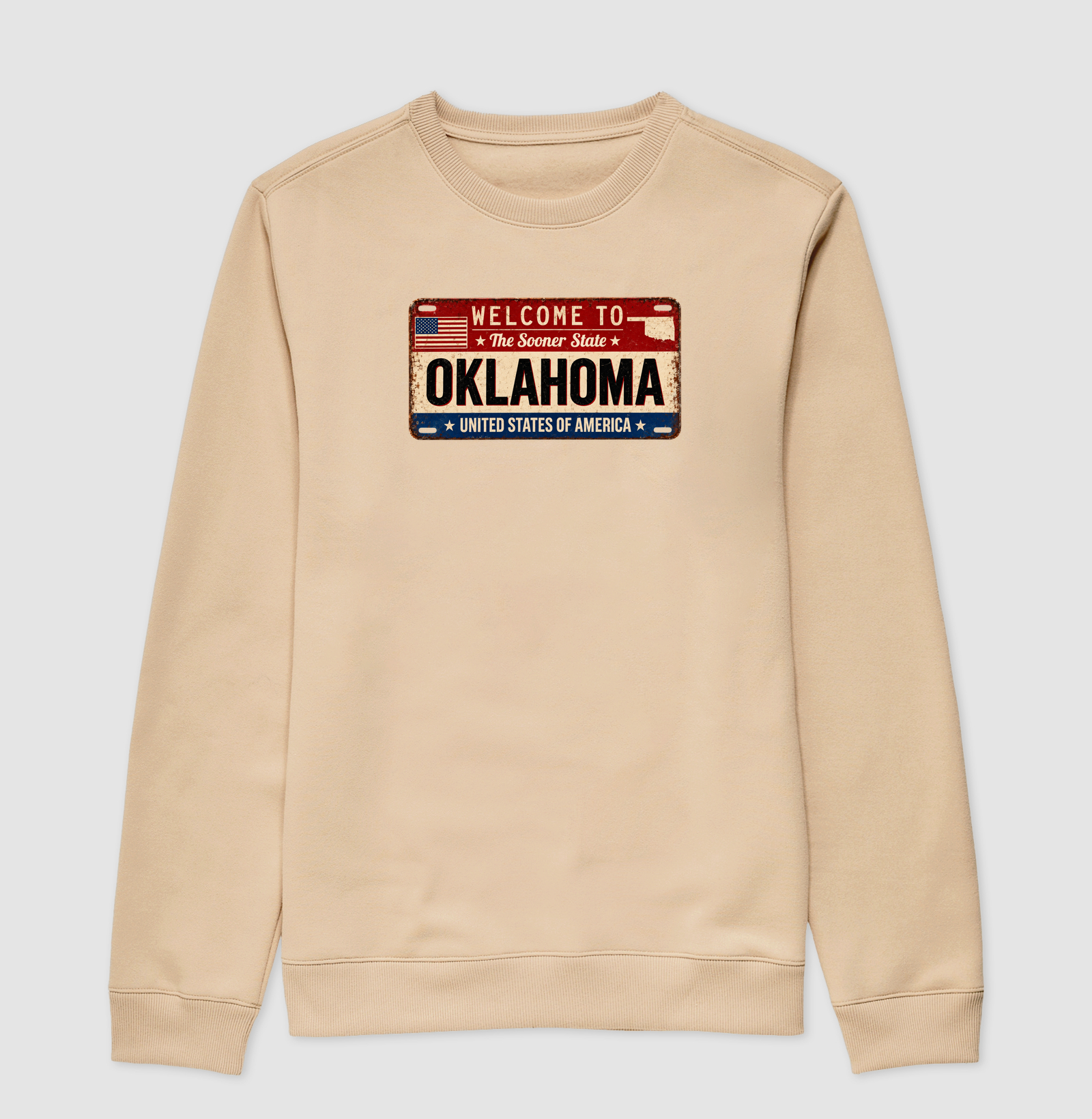 Oklahoma (placa envelhecida) - Imagem 3