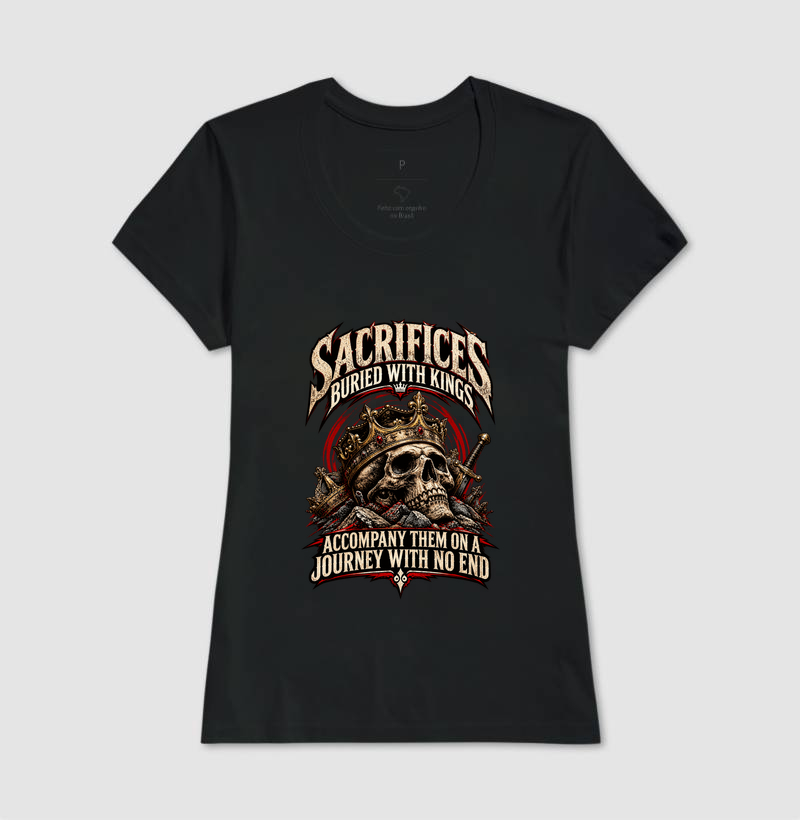 Camiseta Sacrifices Buried with Kings - Imagem 3