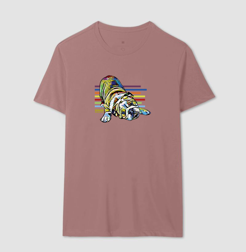 Bulldog inglês colorido - Imagem 17