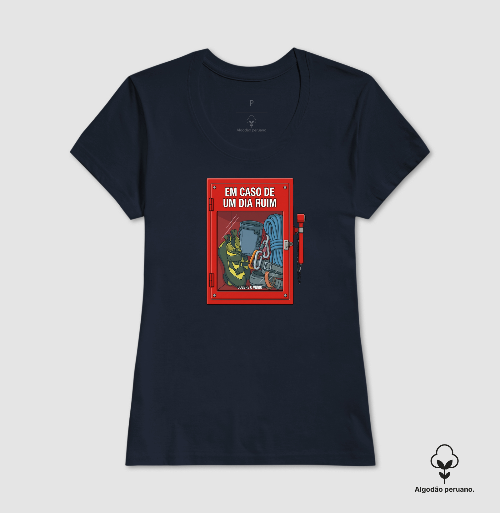 Camiseta Falésia & Magnésio | Em Caso de Dia Ruim - Imagem 5