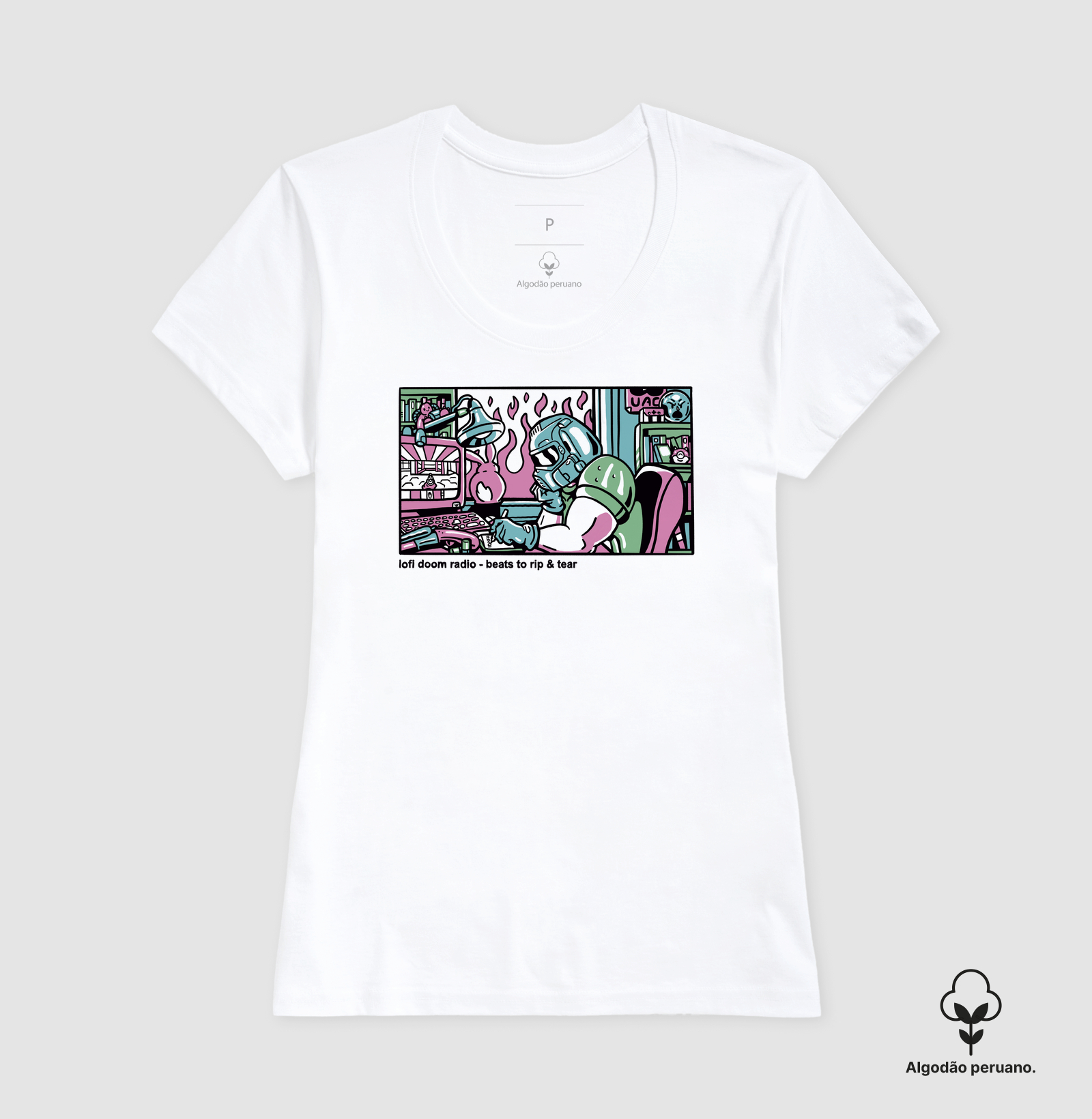 Camiseta Algodão Peruano Lofi Rip & Tear - Imagem 5