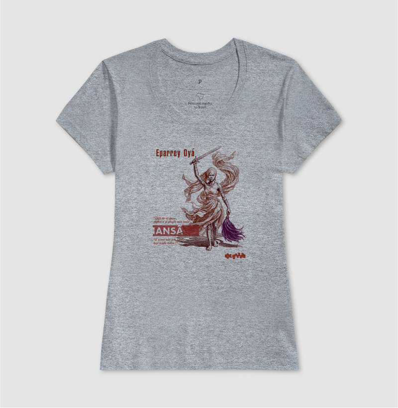 camiseta IANSÃ iorubá feminina - Imagem 3