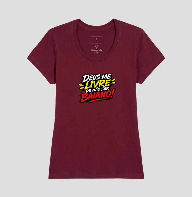 Camiseta Deus me livre de não ser baiano! Coleção Baianês. Masculina e Feminina. Algodão Premium. - Imagem 14