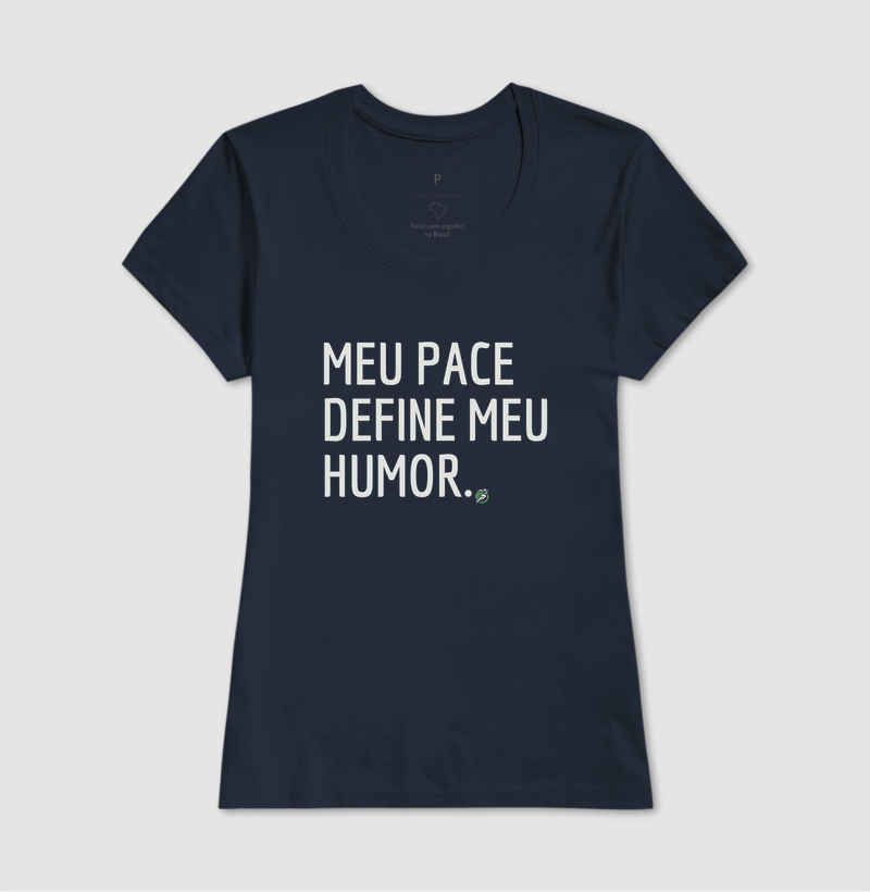Camiseta Corrida - Meu Pace Define Meu Humor - Imagem 7