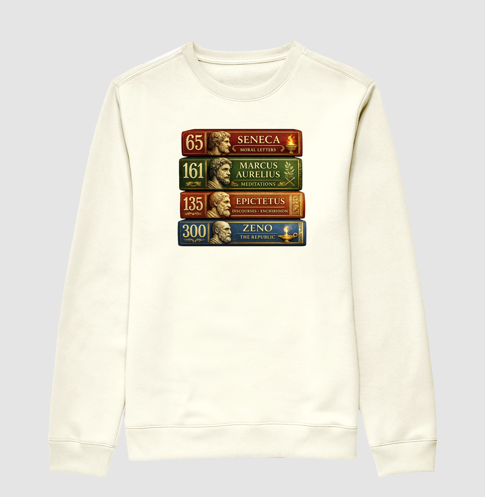 Camiseta Estoicismo "Stoic Library" - Imagem 2
