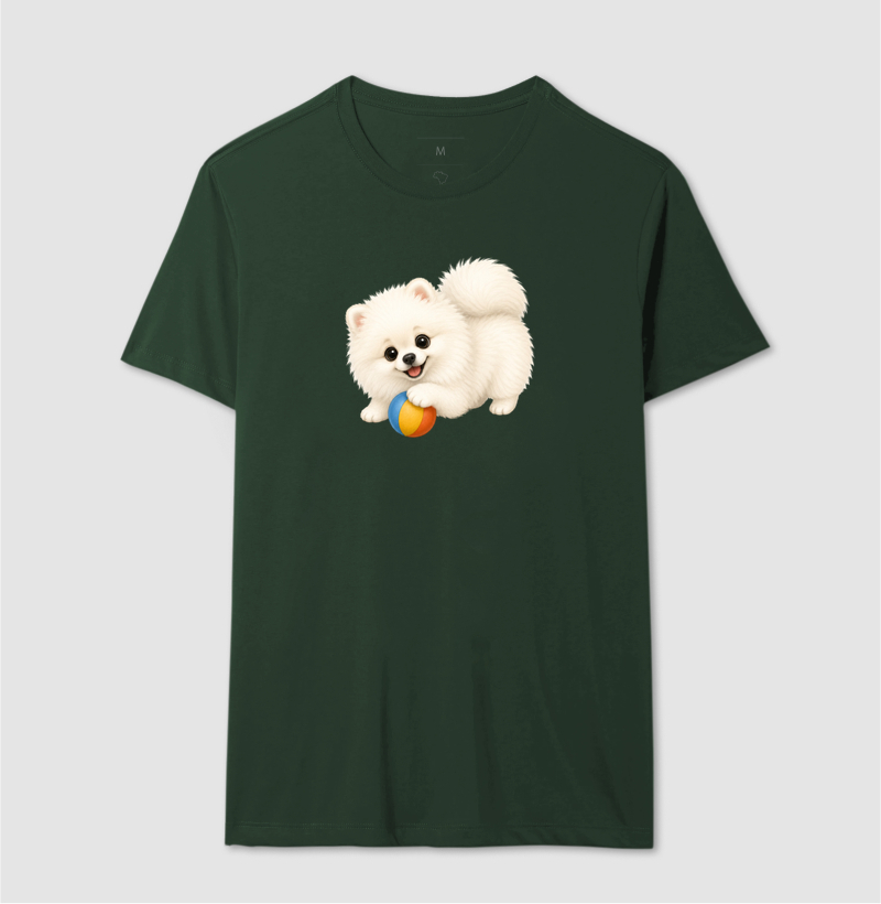 Pomerânia (Spitz Alemão) Branco - Desenho Animado - Imagem 12